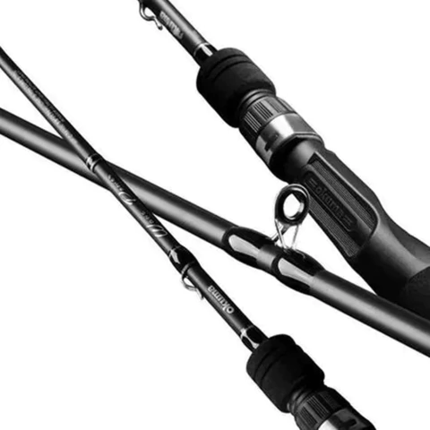 CAÑA OKUMA WAVE POWER - BAITCASTING - 7 pies 2.10 MTS - 2 TRAMOS WP-C-702H - 12/25 lb
