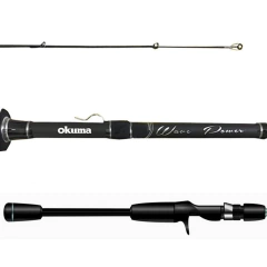 CAÑA OKUMA WAVE POWER - SPINNING - 6 pies 1.80 MTS - 2 TRAMOS WP-S-602H - 10/20 lb - comprar online