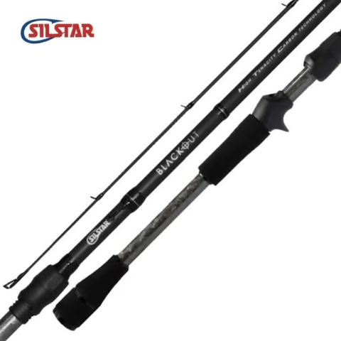 CAÑA SILSTAR BLACKOUT 1 Tramo 7.4 pies 14-25 LB BOC74H