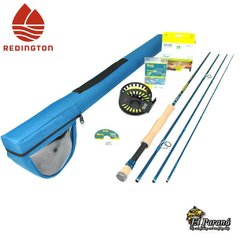 Combos REDINGTON caña y reel CROSSWATER IV Linea 4