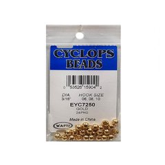 Cyclops Bead Head WAPSI - GOLD - NICKEL - GOLD PLATE - EYC