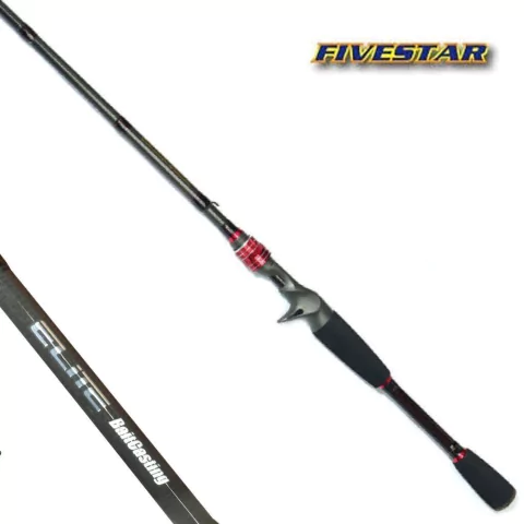 CAÑA FIVESTAR ELITE BAIT 1 Tramo 6.6 pies 12-20 LB FE-661MHB