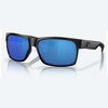 Lente COSTA DEL MAR HALF MOON 580G SHINY BLACK BLUE MIRROR