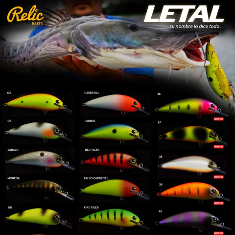 SEÑUELO RELIC LETAL 120 PALETA 1