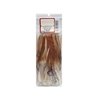 ROOSTER SADDLE FL WAPSI 1/4 oz TEÑIDOS SOBRE PLUMA BLANCA
