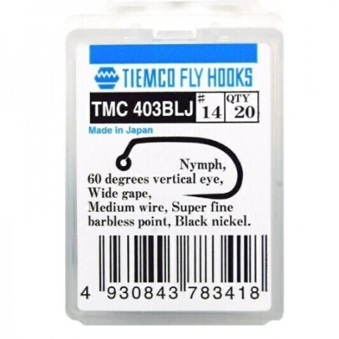 ANZUELOS TIEMCO 403 BLJ x 20 unidades - comprar online