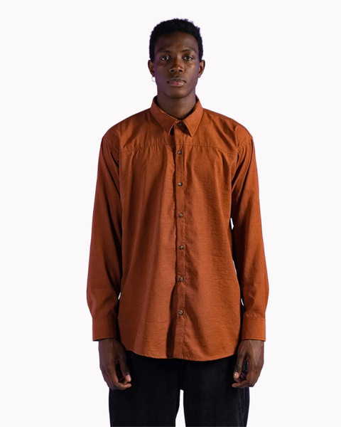 CAMISA FAX [ LADRILLO ] LUXO