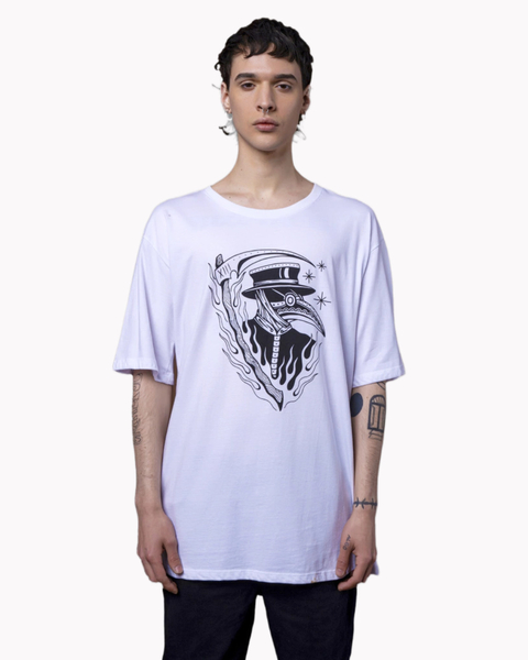 REMERA META ART GALLERY [ FABA 02 ] BLANCA | LUXO