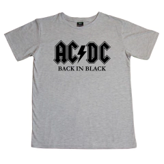 Remera ACDC Back in Black - tienda online