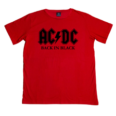 Remera ACDC Back in Black en internet