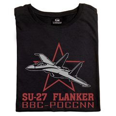 Remera Aviacion Sukhoi ''Flanker''