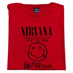 Remera Nirvana Concert