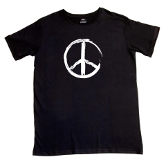 Remera pEACE Logo Grunge - Blue Veins Remeras