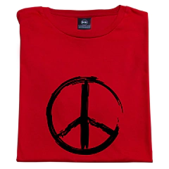 Remera pEACE Logo Grunge - comprar online