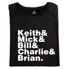 Remera The Rolling Stones Integrantes