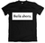Remera frase lionel messi bailá ahora negra
