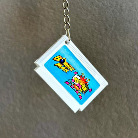 Cartucho Bomberman I - Llavero