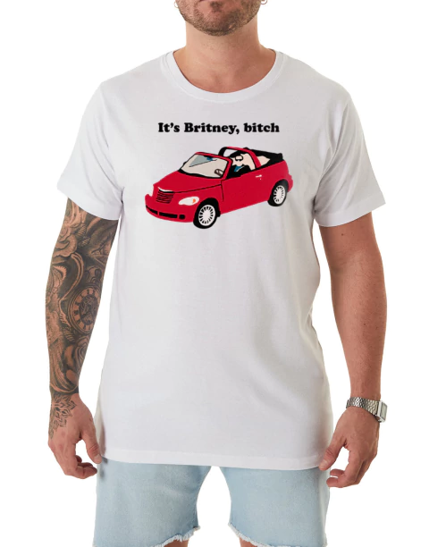 Michael Scott It's Britney Bitch - Remera - comprar online
