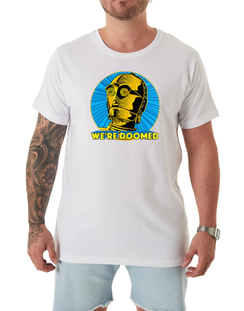 C3PO We're Doomed - Remera - comprar online