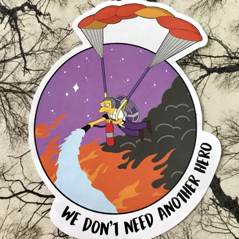 Moe Héroe (We don't need another hero) - Calco - comprar online