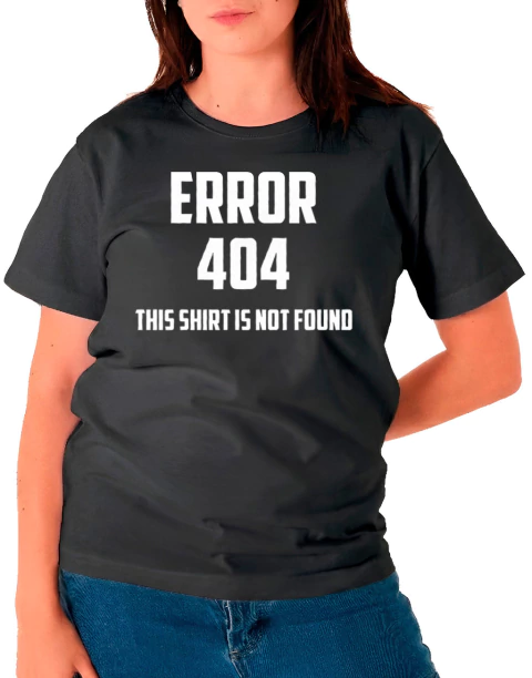 Error 404 - Remera Unisex - comprar online