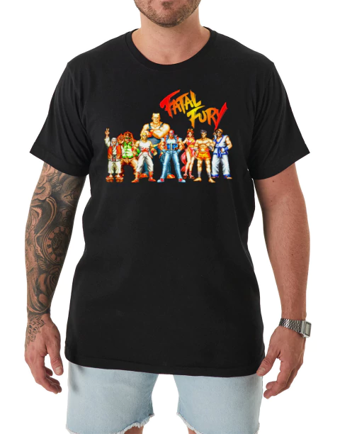 Fatal Fury Player Select - Remera - comprar online
