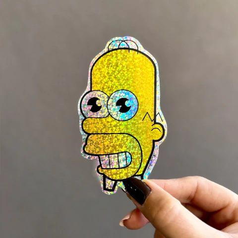 Homero Mr Chispa - Calco Holográfico