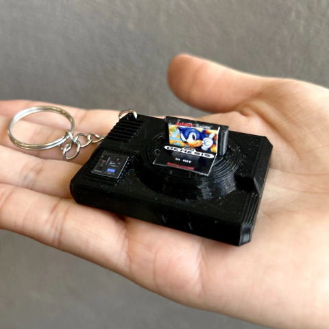 Sega Genesis - Llavero Consolas