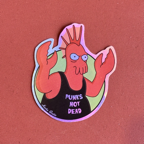 Dr. Zoidberg Punk - Calco Holográfica