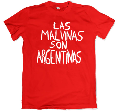Las Malvinas Son Argentinas - Remera Unisex - Vara Vara | Tienda de productos de Cultura Pop