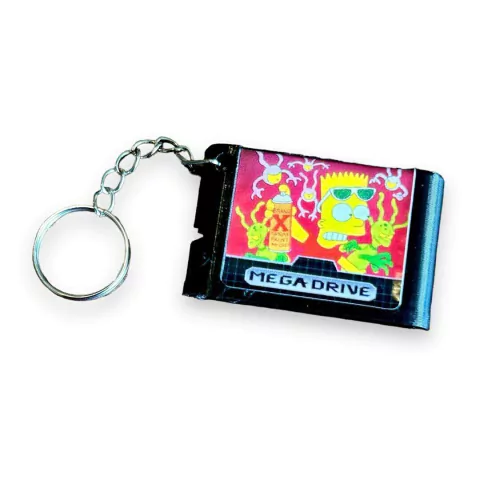 Cartucho Sega Bart vs The Space Mutants - Llavero