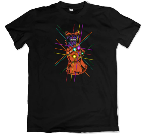 Thanos Guantalete del Infinito - Remera - comprar online