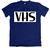 Remera retro vhs cassete marino