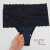 Fio Confort Preta de Microfibra Cintura Alta em Renda com forro em Poliamida - Bapri Lingerie® | Especialista em Calcinhas de Algodão e Moda Íntima