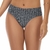 Calcinha Tanga Mescla/Cinza Comfort Jacquard Listrado Sem Costura