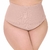 Calcinha Tanga Modeladora Plus Size Sem Costura Bege/Nude - comprar online