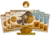 TABS Dinosaurios - Juego de Cartas Gigantes - Luminias - Tamaño Tablet
