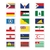 Países del Mundo - Ficha Especial a Elección - Banderas de Países no oficiales - Luminias NUEVAS - Luminias