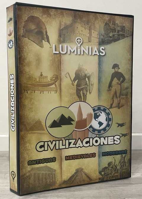 Carpeta - Civilizaciones - Guardá tu colección de Especiales - Luminias