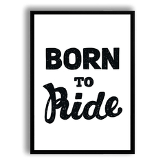 CUADRO BORN TO RIDE - comprar online