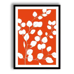 CUADRO RED LEAVES