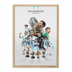 CUADRO BICAMPEÓN DE AMÉRICA