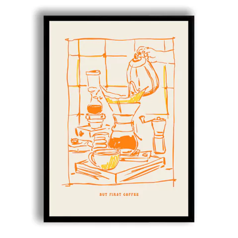 CUADRO BUT FIRST COFFEE