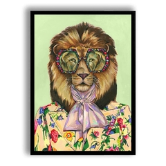 CUADRO GUCCI LION