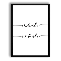 CUADRO INHALE EXHALE - comprar online