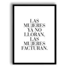 CUADRO LAS MUJERES NO LLORAN