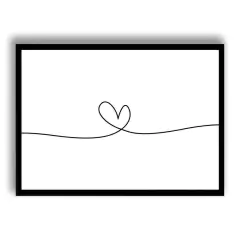 CUADRO LINE HEART