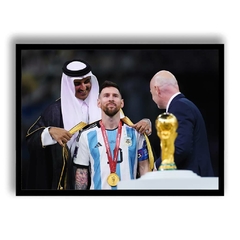 CUADRO MESSI BISHT