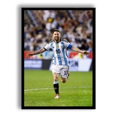 CUADRO MESSI FESTEJANDO
