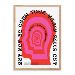 CUADRO OPEN MIND RED
